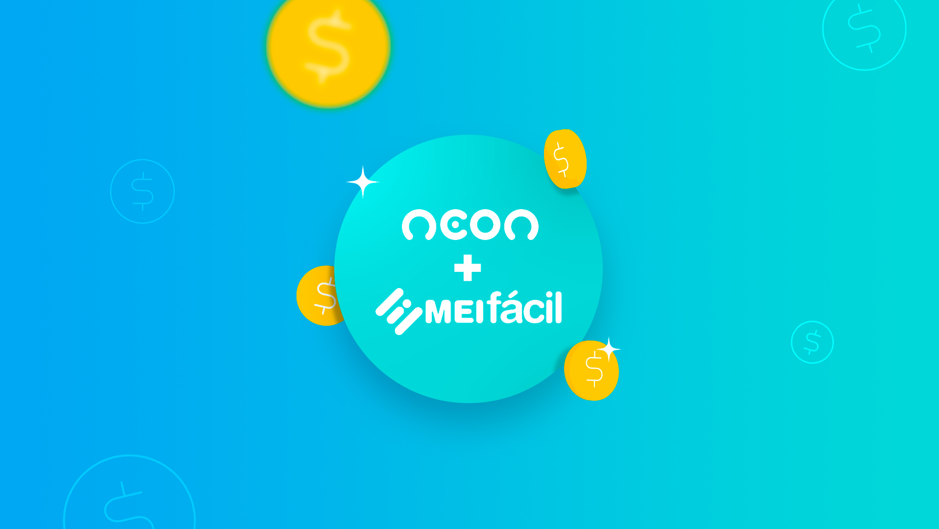 Agora a MEI Fácil é Neon 1 Capas neonmeifacil