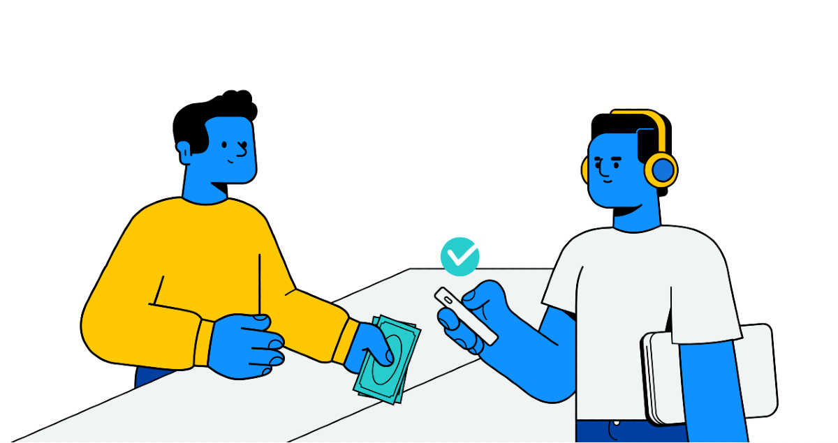 Já conhece o Pix Saque e o Pix Troco? Saiba mais detalhes 1 Homem usando o pix para sacar dinheiro