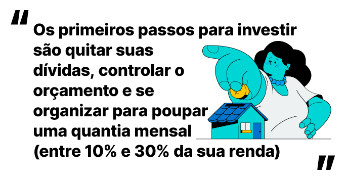 Citação do artigo sobre como aprender a investir