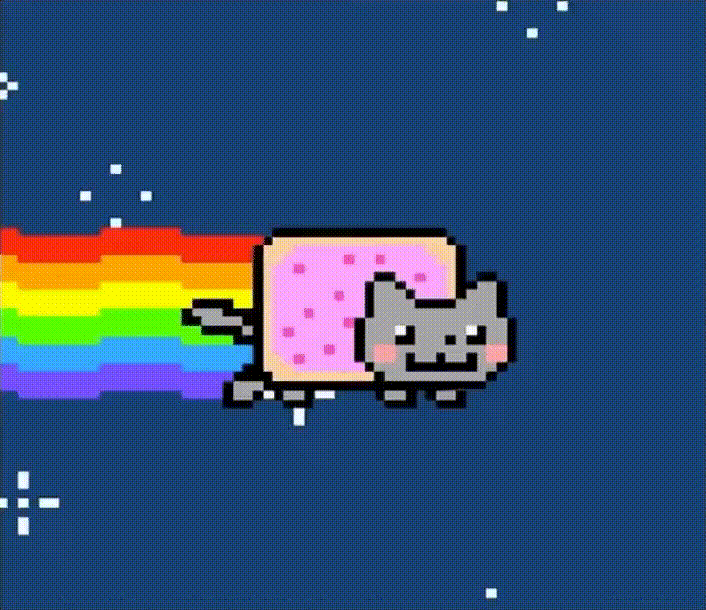 Imagem do meme do Nyan Cat